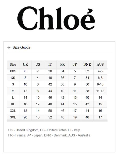 see by chloe sizing|see by chloe size chart women.